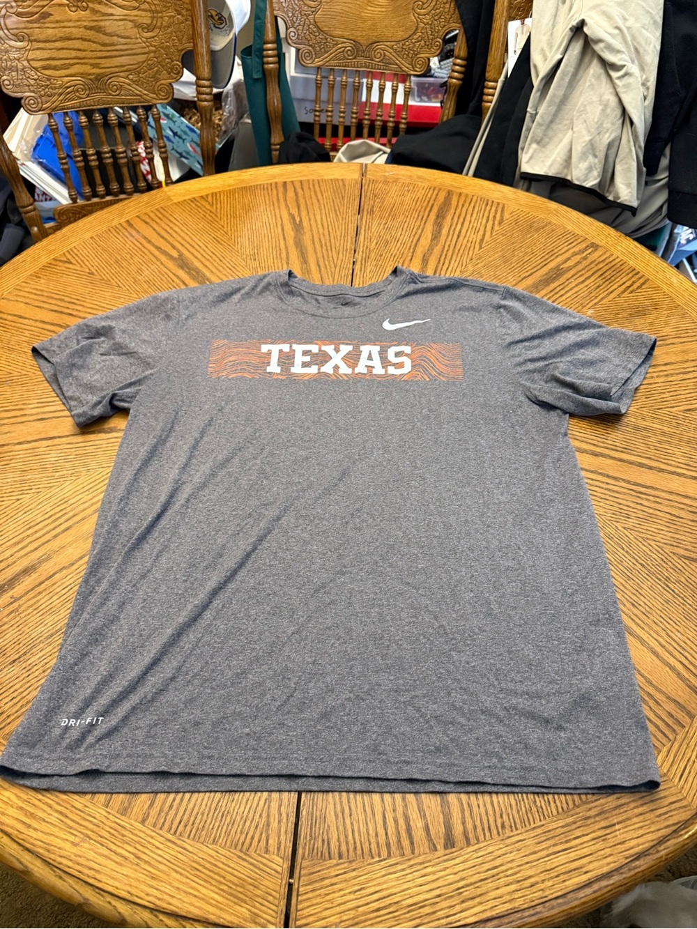 Nike Dri-FIT Texas Graphic T-Shirt - Gray